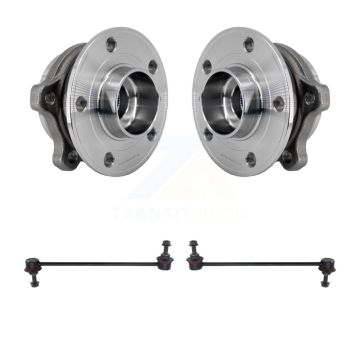 Front Hub Bearing Assembly And Link Kit For 2016 Volvo XC90 K7T-101358