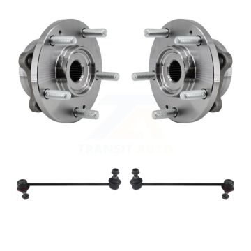 Front Hub Bearing Assembly And Link Kit For 2017-2019 Kia Soul K7T-101359