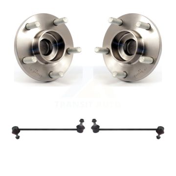 Front Hub Bearing Assembly And Link Kit For Volvo S40 C30 V50 C70 K7T-101360