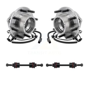 Front Hub Bearing Assembly And Link Kit For Ford F-350 Super Duty 4WD K7T-101361