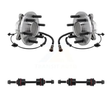 Front Hub Bearing Assembly And Link Kit For Ford F-150 Expedition Lincoln Navigator RWD K7T-101362