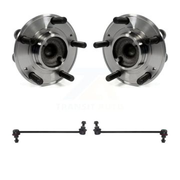 Front Hub Bearing Assembly And Link Kit For Hyundai Genesis Coupe K7T-101367