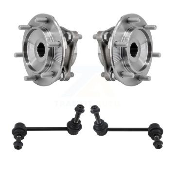 Front Hub Bearing Assembly And Link Kit For Toyota 4Runner FJ Cruiser Lexus GX470 K7T-101370
