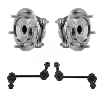 Front Hub Bearing Assembly And Link Kit For 2005-2023 Toyota Tacoma 4WD K7T-101371