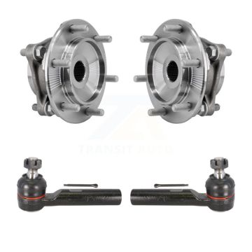 Front Wheel Bearing And Tie Rod End Kit For Toyota 4Runner FJ Cruiser Lexus GX470 K7T-101374