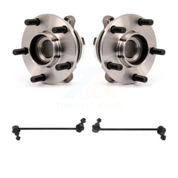 Front Hub Bearing Assembly And Link Kit For Nissan Murano Quest K7T-101396