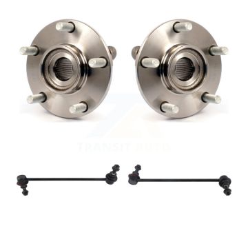 Front Hub Bearing Assembly And Link Kit For Nissan Rogue Select K7T-101397