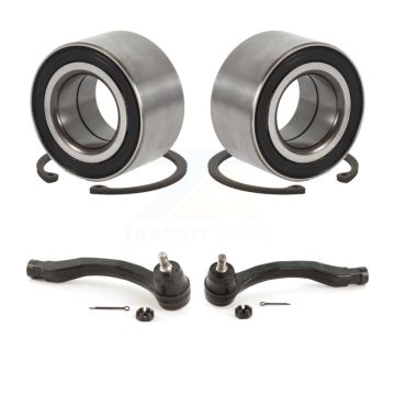 Front Wheel Bearing & Tie Rod End Kit For 2013-2014 Honda Fit BATTERY EV (EV BEV) engine K7T-101402