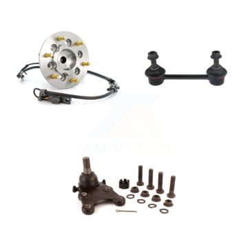 Front Right Hub Bearing Lower Ball Joint & Sway Bar Link Kit For Isuzu i-280 i-290 i-370 K7T-101418