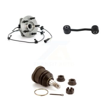 Front Right Hub Bearing Lower Ball Joint & Sway Bar Stabilizer Link Kit For Jeep Liberty K7T-101420