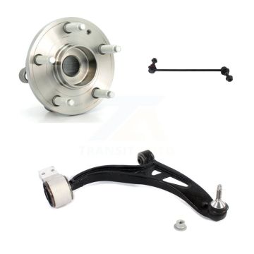 Front Right Hub Bearing Lower Control Arm & Link Kit For Ford Explorer Police Interceptor K7T-101442