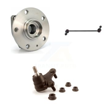 Front Right Hub Bearing Lower Ball Joint & Sway Bar Link Kit For Volkswagen Golf Alltrack K7T-101482