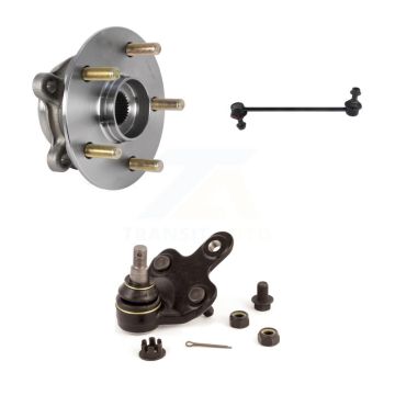 Front Right Hub Bearing Lower Ball Joint & Link Kit For Lexus RX350 RX450h RX350L RX450hL K7T-101485