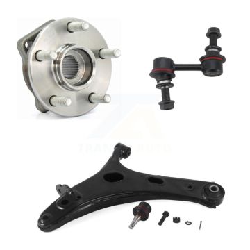Front Right Hub Bearing Lower Control Arm & Link Kit For 2014 Subaru Forester To 01 14 K7T-101499