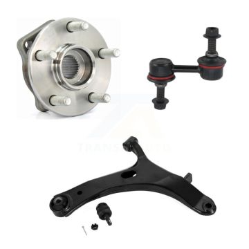 Front Right Hub Bearing Lower Control Arm with Ball Joint And Link Kit For Subaru Impreza K7T-101505
