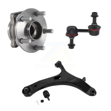 Front Right Hub Bearing Lower Control Arm with Ball Joint And Link Kit For Subaru Impreza K7T-101506