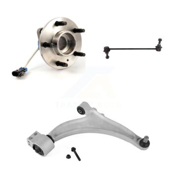 Front Right Bearing Lower Control Arm with Ball Joint Sway Bar Link Kit For Buick Allure K7T-101507