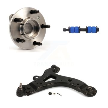 Front Right Bearing Lower Control Arm with BJ Link Kit For Buick Rendezvous Pontiac Aztek K7T-101534