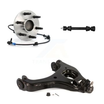 Front Right Bearing Lower Control Arm & Link Kit For Chevrolet Silverado 1500 GMC Sierra K7T-101555