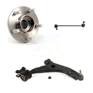 Front Right Hub Bearing Lower Control Arm with Ball Joint Link Kit For Volvo S40 V50 C70 K7T-101572