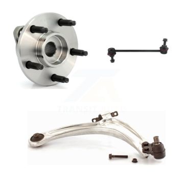 Front Right Hub Bearing Lower Control Arm & Link Kit For 2006-2007 Chevrolet HHR Non-ABS K7T-101588