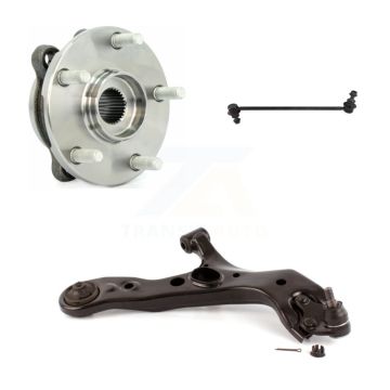 Front Right Bearing Lower Control Arm with Ball Joint & Sway Bar Link Kit For Toyota RAV4 K7T-101598