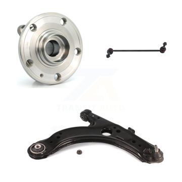 Front Right Hub Bearing Lower Control Arm Link Kit For 2006 Volkswagen Jetta A5 body code K7T-101604