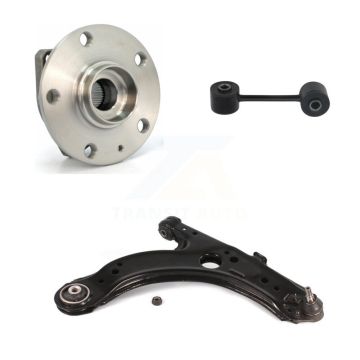 Front Right Hub Bearing Lower Control Arm Link Kit For Volkswagen Golf City With 2 Holes K7T-101605