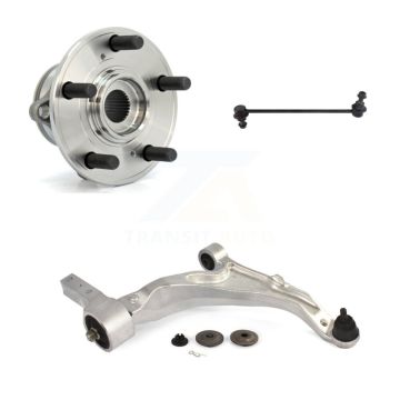 Front Right Bearing Lower Control Arm with Ball Joint Sway Bar Link Kit For Acura MDX ZDX K7T-101623