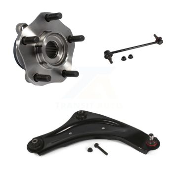 Front Right Hub Bearing Lower Control Arm with Ball Joint Link Kit For Nissan Sentra LEAF K7T-101628