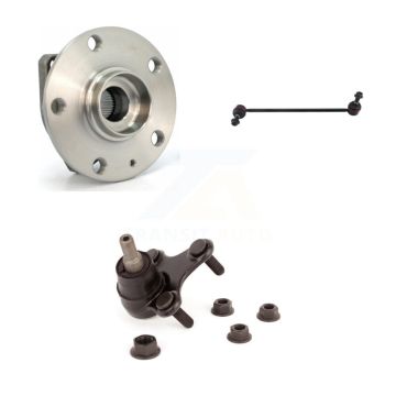 Front Left Hub Bearing Lower Ball Joint & Sway Bar Link Kit For Volkswagen Golf Alltrack K7T-101649