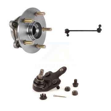 Front Left Hub Bearing Lower Ball Joint & Link Kit For Lexus RX350 RX450h RX350L RX450hL K7T-101652