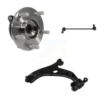Front Left Bearing Lower Control Arm with Ball Joint Sway Bar Link Kit For Mazda 3 Sport K7T-101658