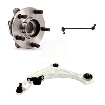 Front Left Bearing Lower Control Arm with Ball Joint Link Kit For 2009-2014 Nissan Murano K7T-101673