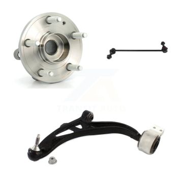 Front Left Hub Bearing Lower Control Arm & Link Kit For Ford Explorer Police Interceptor K7T-101689