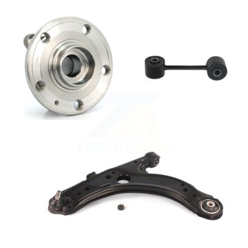 Front Left Hub Bearing Lower Control Arm Link Kit For 2005 Volkswagen Jetta A4 body code K7T-101695
