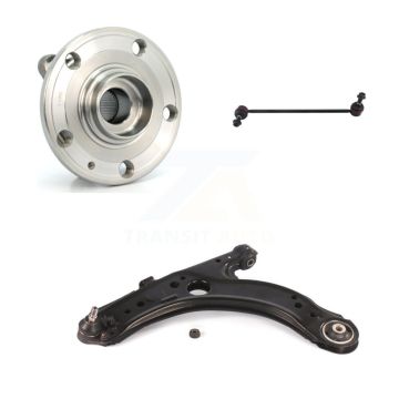 Front Left Hub Bearing Lower Control Arm Link Kit For 2006 Volkswagen Jetta A5 body code K7T-101696