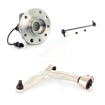 Front Left Bearing Lower Control Arm with Ball Joint Sway Bar Link Kit For Saab 9-3 9-3X K7T-101711