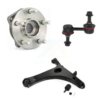 Front Left Bearing Lower Control Arm with Ball Joint Sway Bar Link Kit For Subaru Impreza K7T-101737