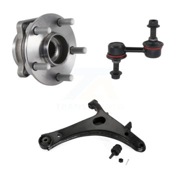 Front Left Bearing Lower Control Arm with Ball Joint Sway Bar Link Kit For Subaru Impreza K7T-101738