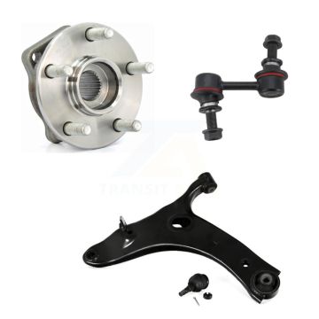Front Left Hub Bearing Lower Control Arm with Ball Joint Link Kit For Subaru XV Crosstrek K7T-101748