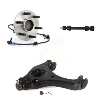 Front Left Hub Bearing Lower Control Arm Link Kit For Chevrolet Silverado 1500 GMC Sierra K7T-101781