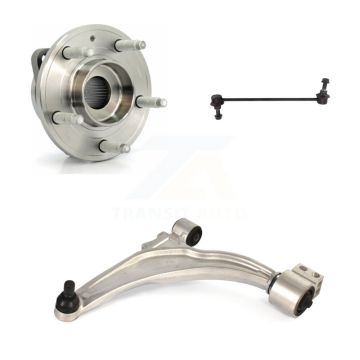 Front Left Hub Bearing Lower Control Arm & Link Kit For Chevrolet Cruze Buick Verano Volt K7T-101791