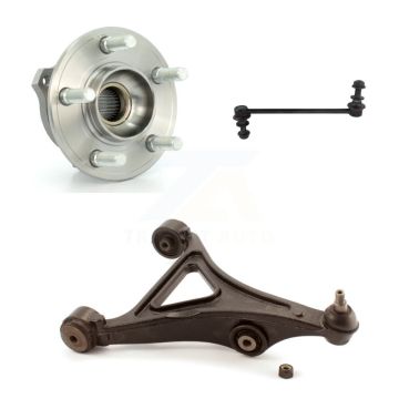 Front Left Hub Bearing Lower Control Arm & Link Kit For Chrysler 300 Dodge Charger Magnum K7T-101797