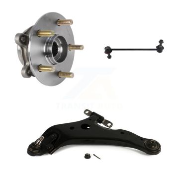 Front Left Hub Bearing Lower Control Arm & Link Kit For Lexus RX350 RX450h RX350L RX450hL K7T-101829