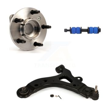 Front Left Bearing Lower Control Arm with BJ Link Kit For Buick Rendezvous Pontiac Aztek K7T-101832