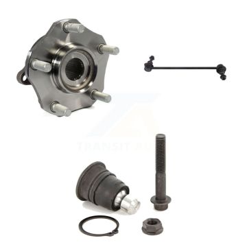 Front Right Hub Bearing Lower Ball Joint Sway Bar Link Kit For Nissan Rogue Sport Qashqai K7T-101858