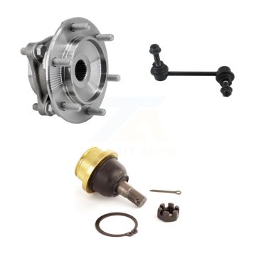 Front Right Bearing Lower Ball Joint & Sway Bar Link Kit For 2005-2023 Toyota Tacoma 4WD K7T-101877