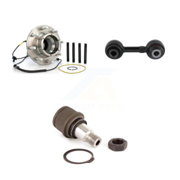 Front Hub Bearing Lower Ball Joint Link Kit For 2008-2010 Ford F-350 Super Duty F-250 4WD K7T-101891
