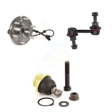 Front Hub Bearing Lower Ball Joint & Sway Bar Stabilizer Link Kit For Nissan TITAN Armada K7T-101907